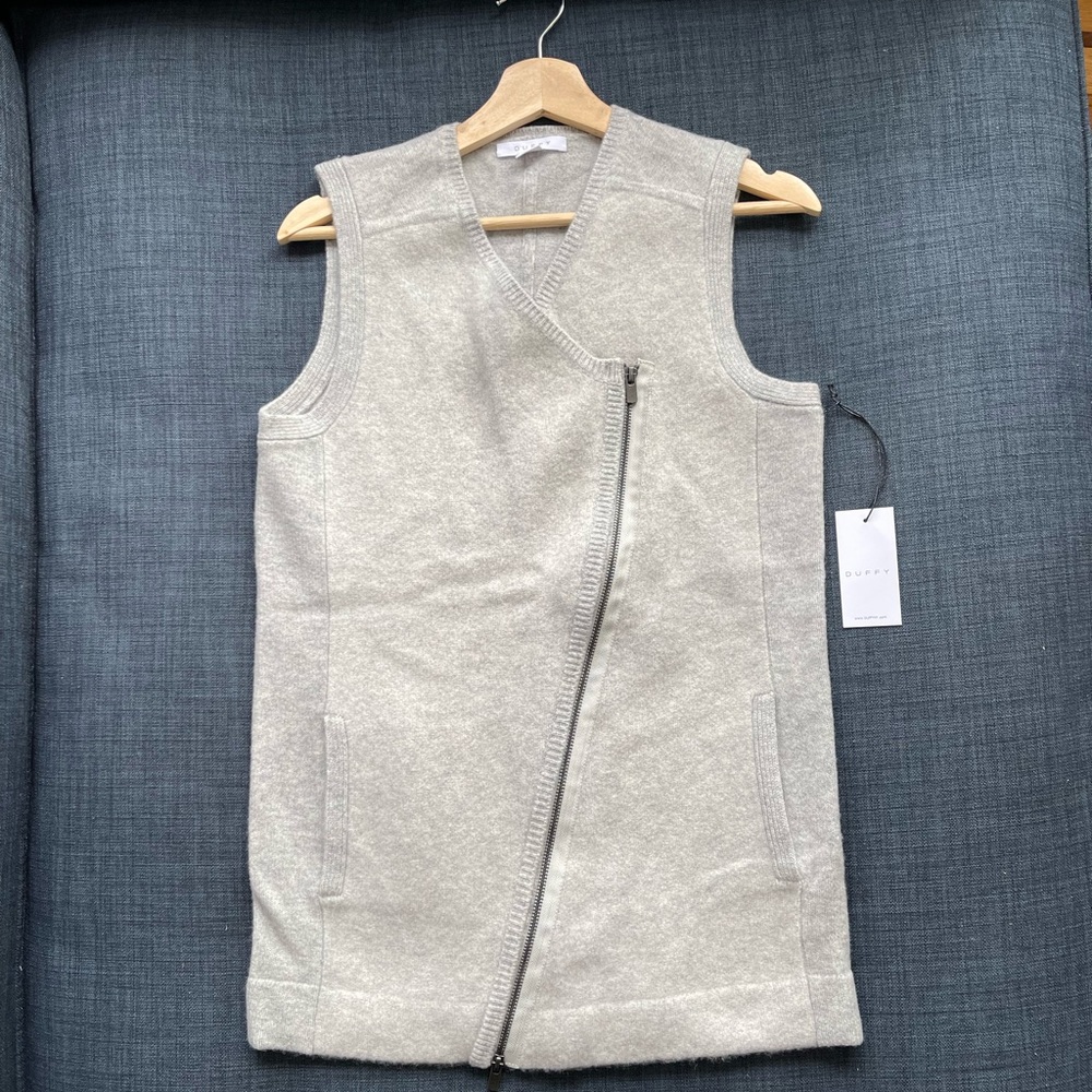 Duffy Small 100% Cashmere Vest